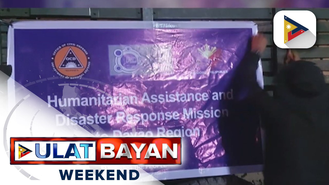 OCD-9, pinangunahan ang humanitarian and disaster response mission para sa mga biktima ng kalamidad sa Davao Region