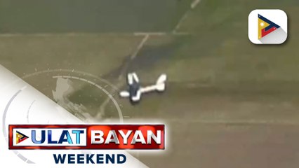 下载视频: Cessna aircraft, nag-emergency landing sa isang palayan sa Malolos, Bulacan; Piloto at estudyante nito, nakaligtas