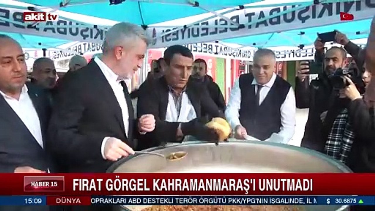 Fırat Görgel Kahramanmaraş'ı unutmadı
