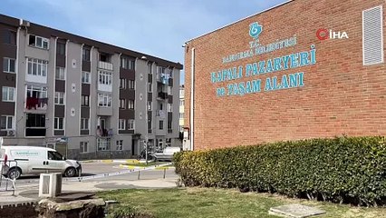 Kaldırım çöktü, faciadan dönüldü