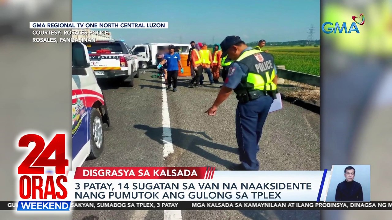 24 Oras Weekend Part 2: Aksidente sa TPLEX; Mga...