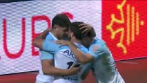 TOP 14 - Essai de Arnaud ERBINARTEGARAY (AB) - Stade Toulousain - Aviron Bayonnais