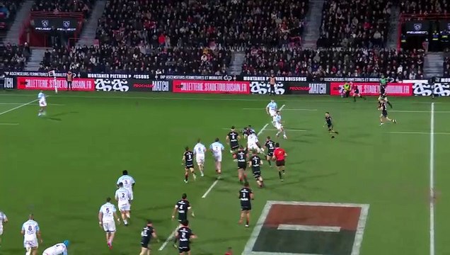 TOP 14 - Essai de Antoine DUPONT (ST) - Stade Toulousain - Aviron Bayonnais