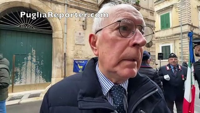 Antonio Papagni, il biscegliese che morì nel massacro delle foibe: i nipoti lo ricordano con il Sindaco di Bisceglie nel Giorno del Ricordo - foto e video