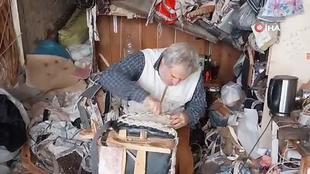 40 yıldır unutulmaya yüz tutmuş semercilik mesleğini yaşatmaya çalışıyor