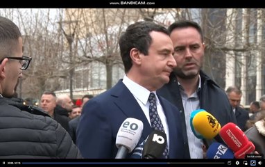 Reagimi i Kryekuvendarit Konjufca kur Kurti pyetet për punën e atentatit