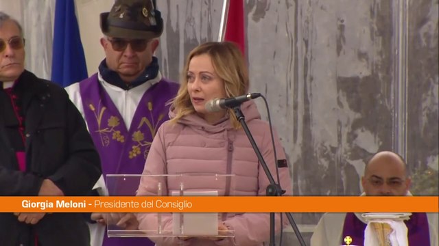 Foibe, Meloni Chiediamo perdono per decenni silenzio istituzioni