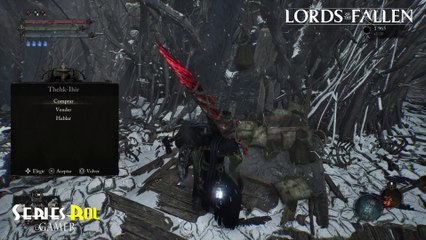 Lords of the Fallen-2023 - 79 Clase Señor - Boss El Córvido Vacuo en Feudo de la Escarcha Maldita