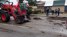 Rolnicy blokują drogi w Pucku