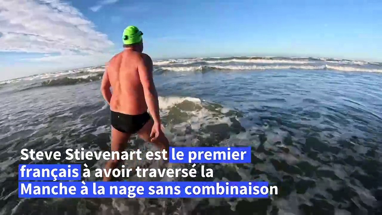 Stève Stievenart dit "Steve le Phoque", la nage libre comme passion