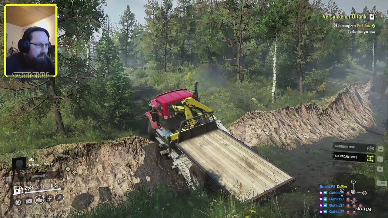 In Russia the road blocks you! SnowRunner #176