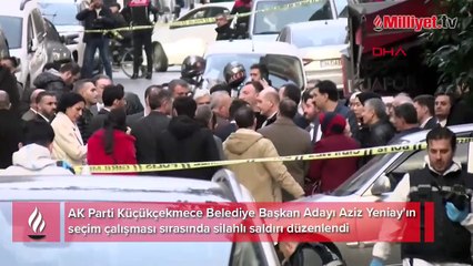 AK Parti programına silahlı saldırı!