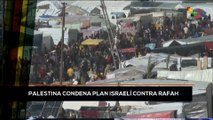 teleSUR Noticias 11:30 10-02: Palestina condena plan israelí contra Rafah