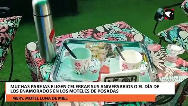 Muchas parejas eligen celebrar sus aniversarios o el Día de los Enamorados en los moteles de Posadas