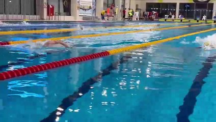 Oświęcim- zawody pływackie ba długim basenie