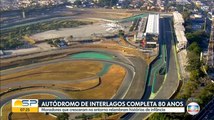 Autódromo de Interlagos - aniversário de 80 anos (Bom Dia São Paulo, 12-05-2020)