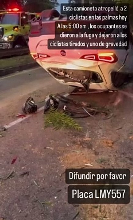 Buscan responsable accidente en Las Palmas