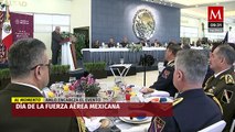 AMLO rinde tributo a la Fuerza Aérea Mexicana en Edomex