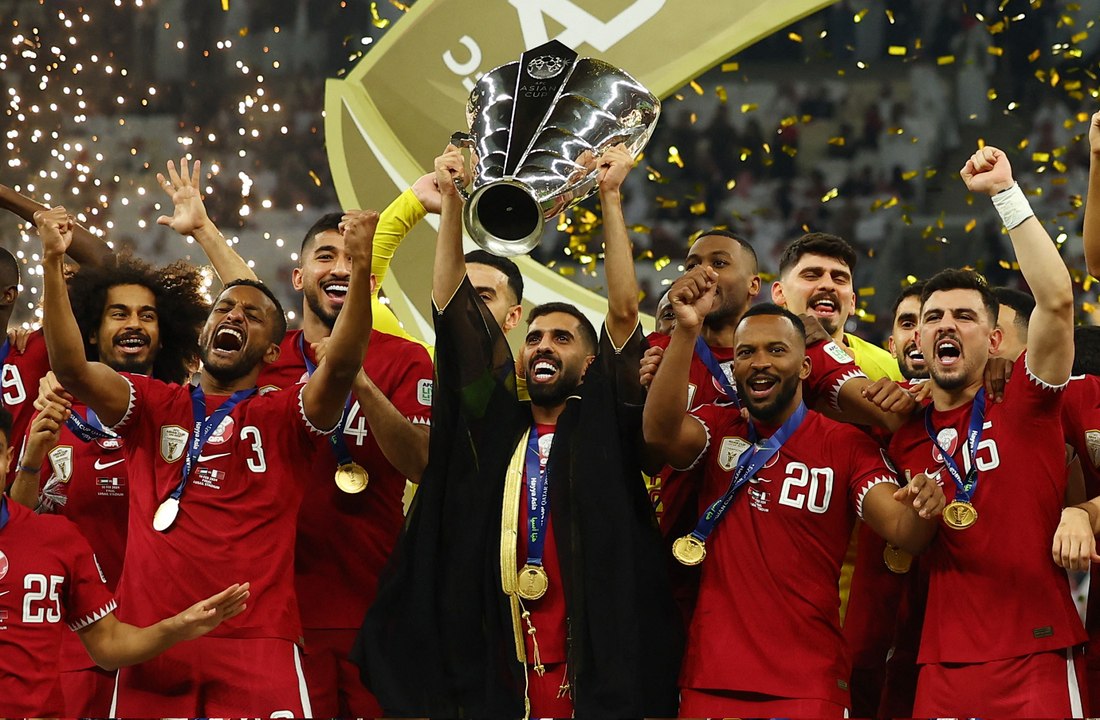 منتخب قطر يهزم الأردن ويحتفظ بلقبه بطلاً لكأس آسيا