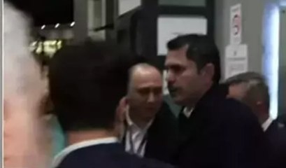 Murat Kurum, saldırıda yaralanan vatandaşı ziyaret etti