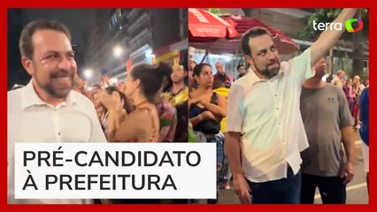 Download Video: Boulos pública vídeos sendo chamado de 'prefeito' em carnaval de rua em SP