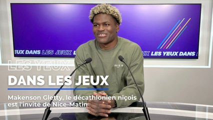 "Je m’y vois, ça va être fou" : Makenson Gletty, le décathlonien niçois, est l'invité des Yeux dans
