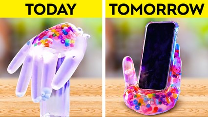 Epoxy Resin VS Clay. Stunning crafts that look like masterpiece