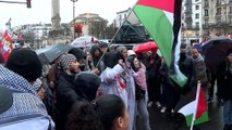 تظاهرة كبرى تجوب شوارع باريس من أجل وقف العدوان على غزة