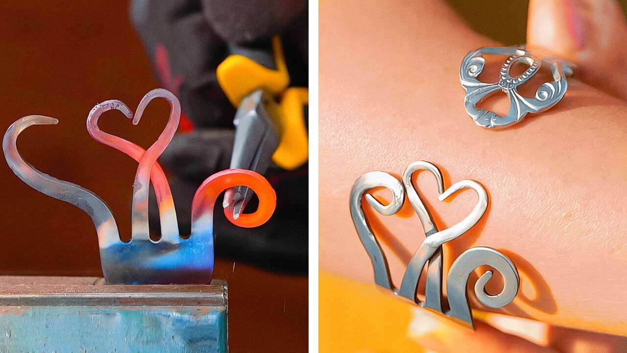 Stunning Bracelets made from simple materials