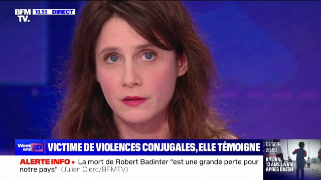 Violences conjugales: C'est au moment où on décide de sortir de l'emprise que les risques sont les plus forts , affirme Judith Chemla