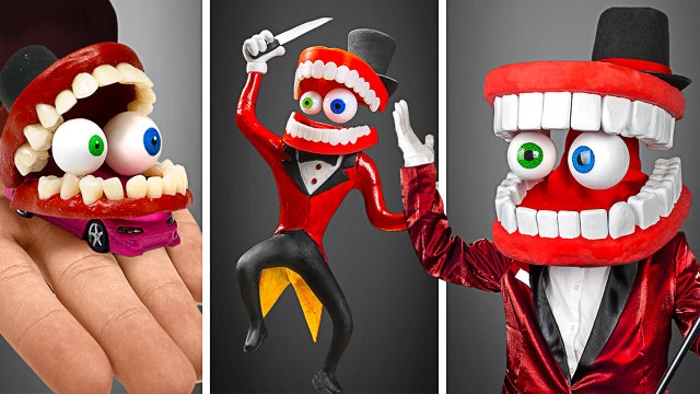 Racing, Cosplay, and More! The Amazing Digital Circus with Pomni, Caine And Lots of Crafts! ️