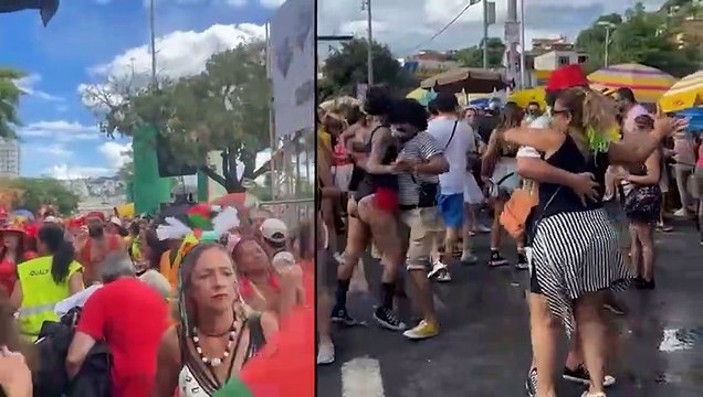 Bloco ‘Volta, Belchior’ anima foliões no 1º dia de carnaval em BH