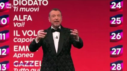 Скачать видео: Amadeus striglia il pubblico di Sanremo dopo i fischi