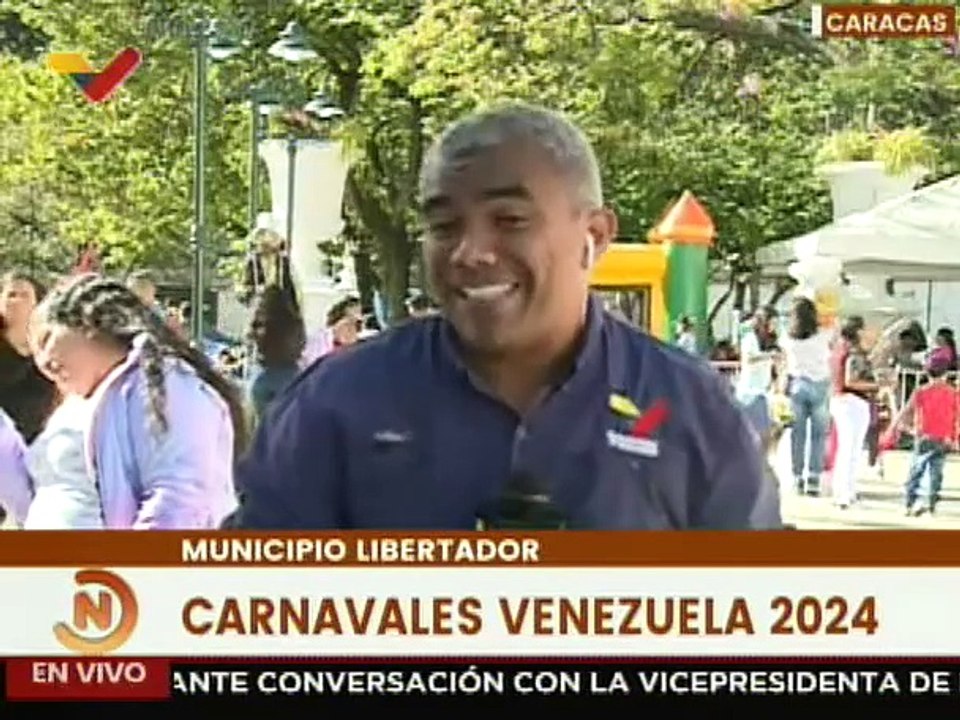 Caracas | Niños de mcpio. Libertador disfrutan del asueto carnestolendo con actividades recreativas