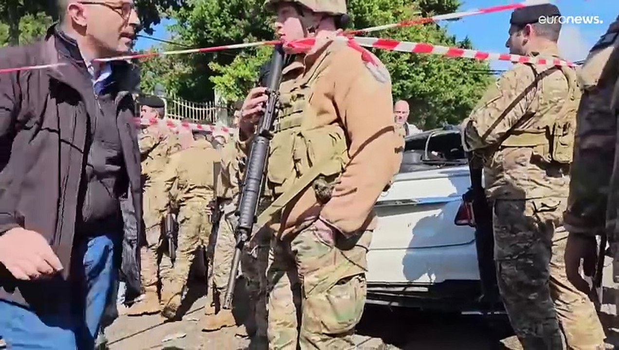 فيديو: مقتل ثلاثة في هجوم إسرائيلي استهدف قياديا بحركة حماس في لبنان