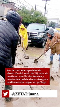 16 deslaves por lluvias; riesgo de más.