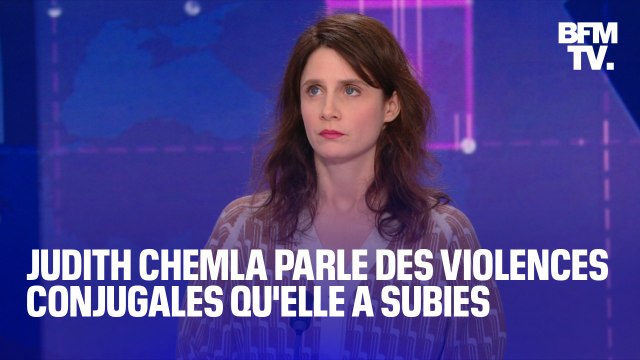 Violences conjugales: l'interview intégrale de l'actrice Judith Chemla