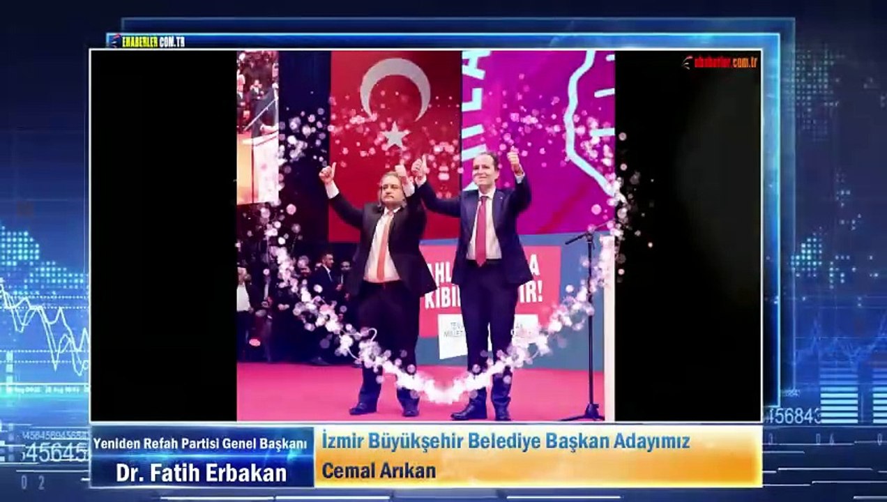 Yeniden Refah Partisi Lideri Erbakan: İzmir Büyükşehir Belediye Başkan Adayımız Cemal Arıkan