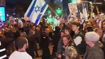 فيديو: آلاف الإسرائيليين يتظاهرون في تل أبيب للمطالبة باستقالة نتنياهو