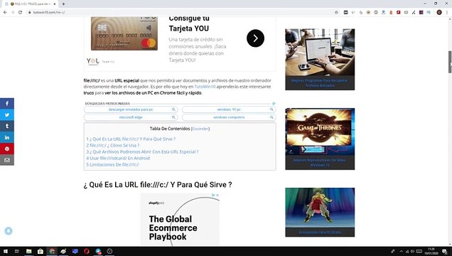 FILE:///C:/ TRUCO para VER ARCHIVOS y CARPETAS del PC en NAVEGADOR CHROME ️‍♀️