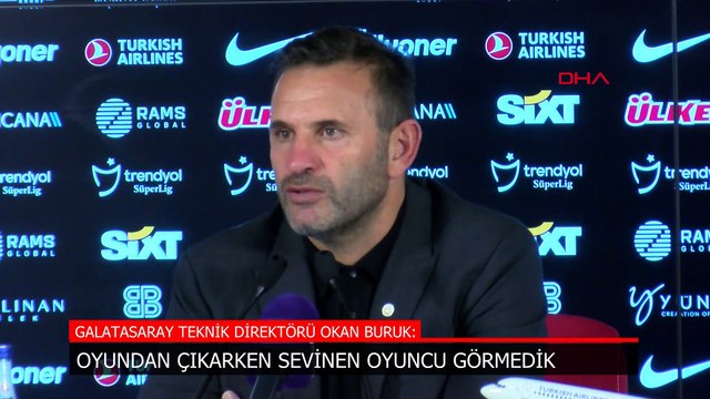 Okan Buruk, Başakşehir maçı sonrası konuştu: Oyundan çıkarken sevinen görmedik