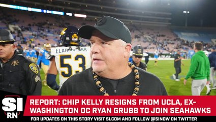 Chip Kelly Resigns From UCLA, Ex-Washington OC Ryan Grubb To Join Seahawks