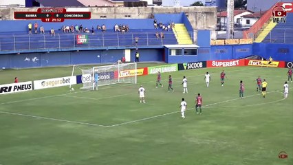 MELHORES MOMENTOS: Barra 3 x 0 Concórdia