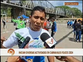 Ciudadanos dan inicio a las festividades carnestolendas del edo. Portuguesa