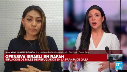 Anai Yumi Huaman: 'Israel quiere acabar con posibles miembros futuros de Hamás'