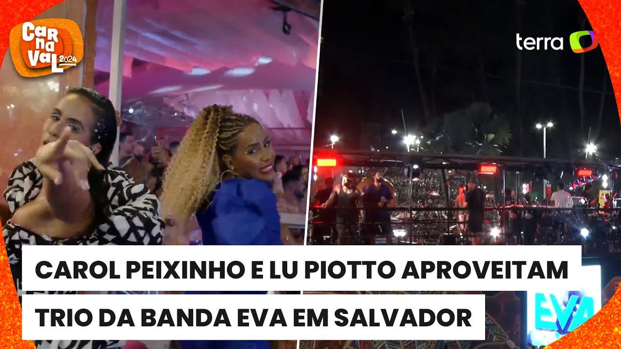 Carnaval 2024: Banda Eva canta 'Beleza Rara' e trio arrasta multidão