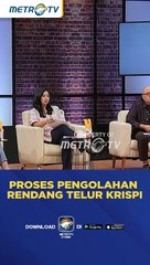 Proses Pengolahan Rendang Telur Krispi