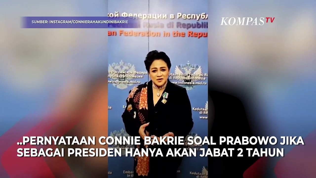 Rosan Tanggapi Connie Bakrie Soal Pernyataan Prabowo Cuma 2 Tahun Jadi Presiden