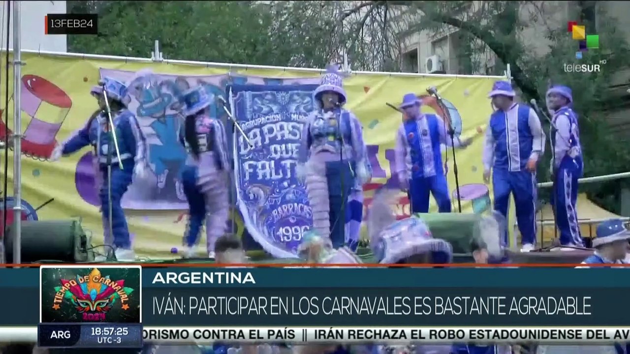 Miles de argentinos salen a las calles para festejar el carnaval 2024