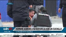 Mujer resultó gravemente herida por la agresión de su expareja con un cuchillo